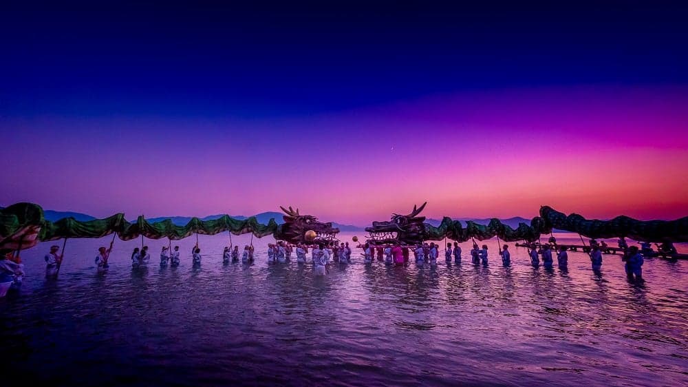 Lake Tazawa Ryujin Festival (Encounter of Ssang yong)