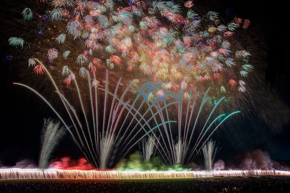 The 107th Ashikaga Fireworks Festival