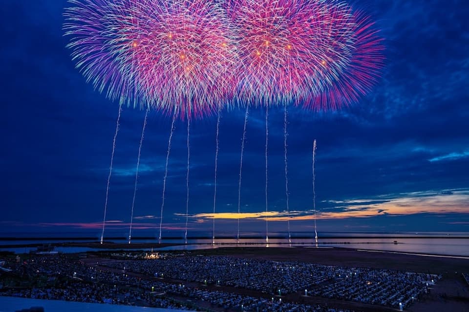 ぎおん柏崎まつり海の大花火大会