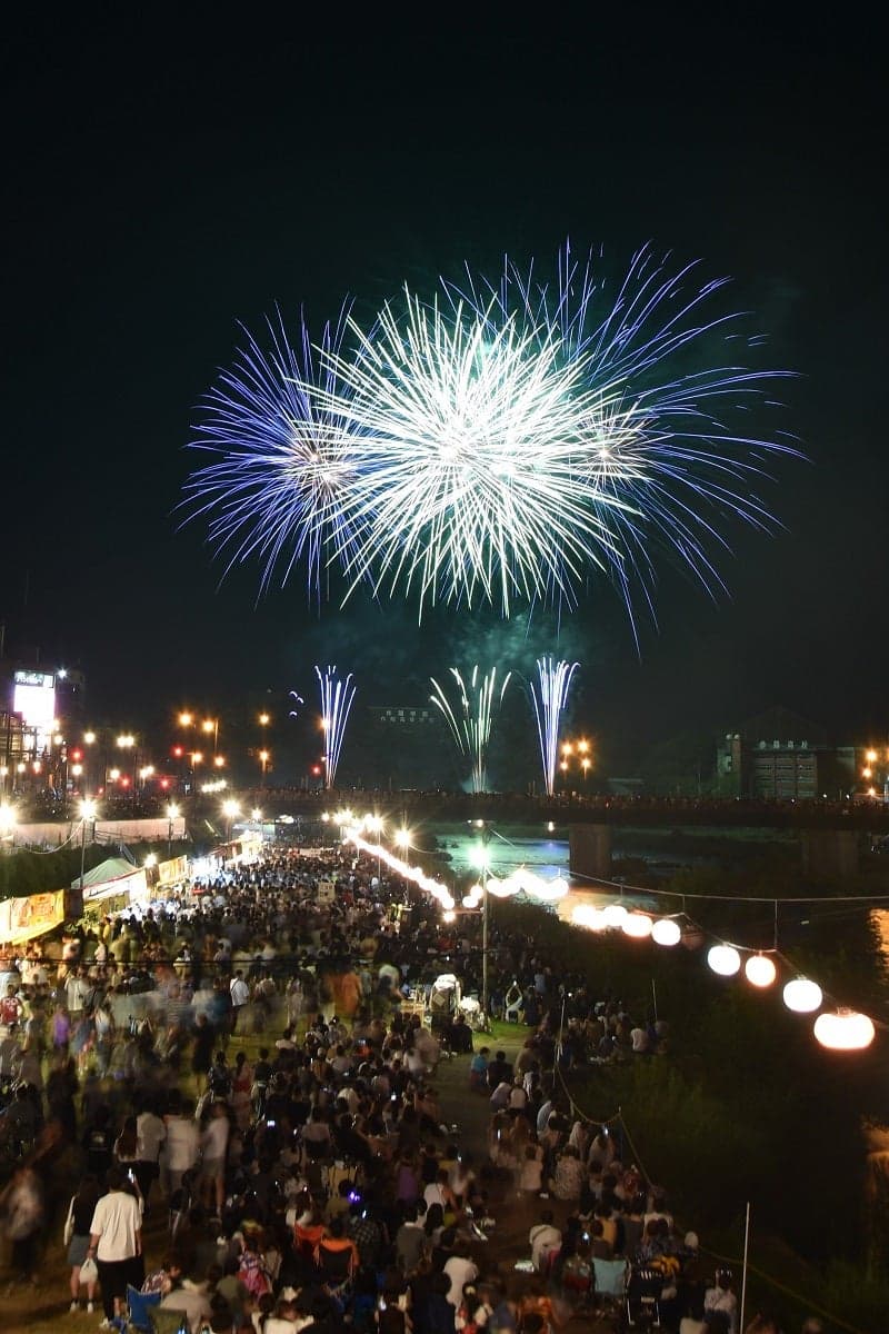 第46回津山納涼ごんごまつりIN吉井川大花火大会