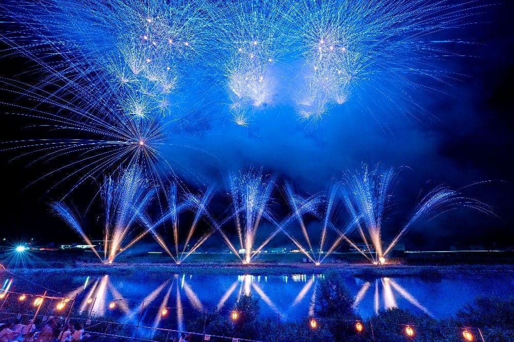 Izunokuni Fireworks Festival Kyanyanne Ohito Summer Festival