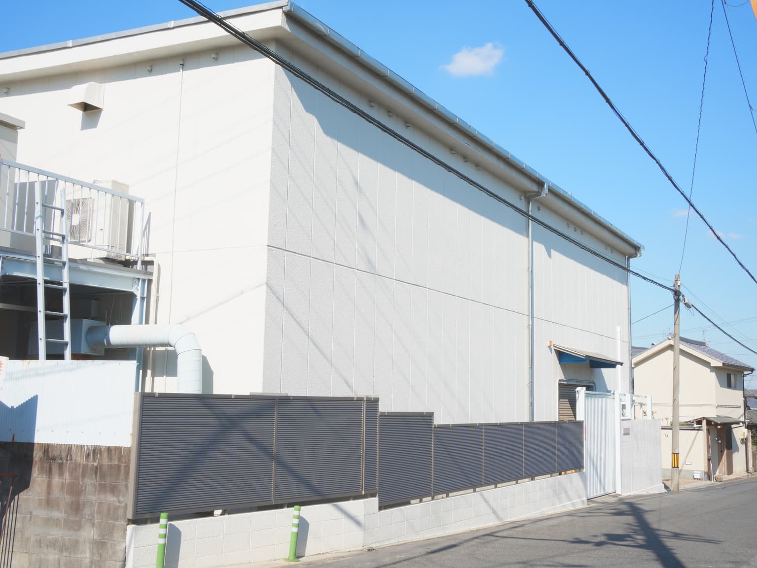 External appearance of socks factory