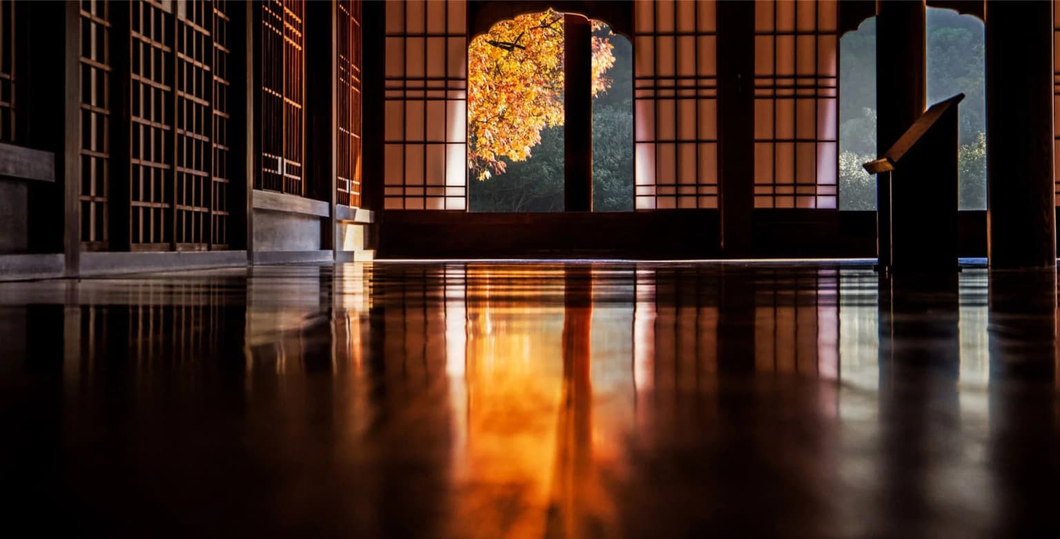 旧閑谷学校の紅葉