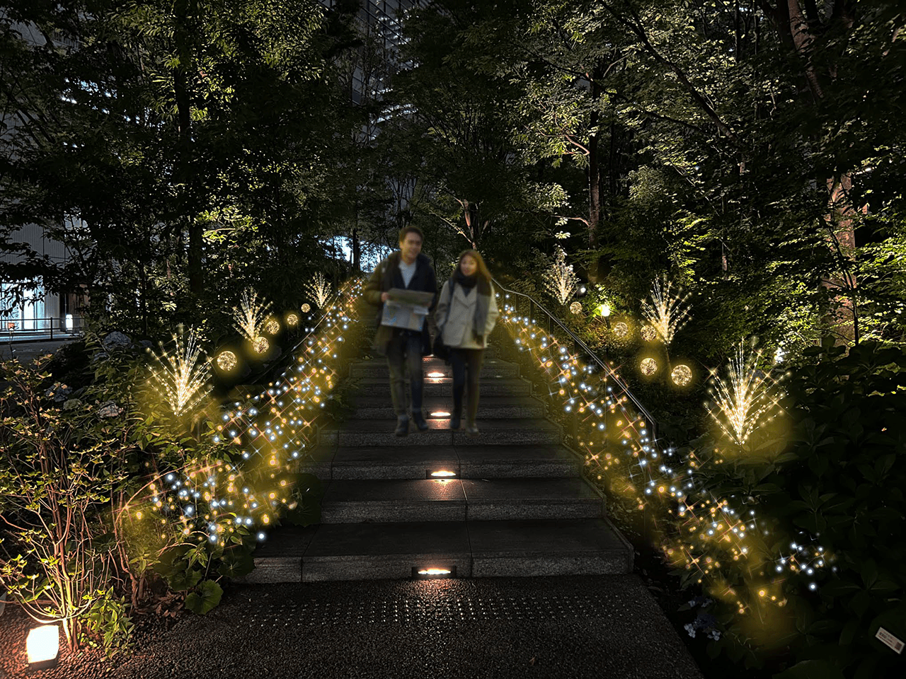 Tokyo World Gate Winter Illumination