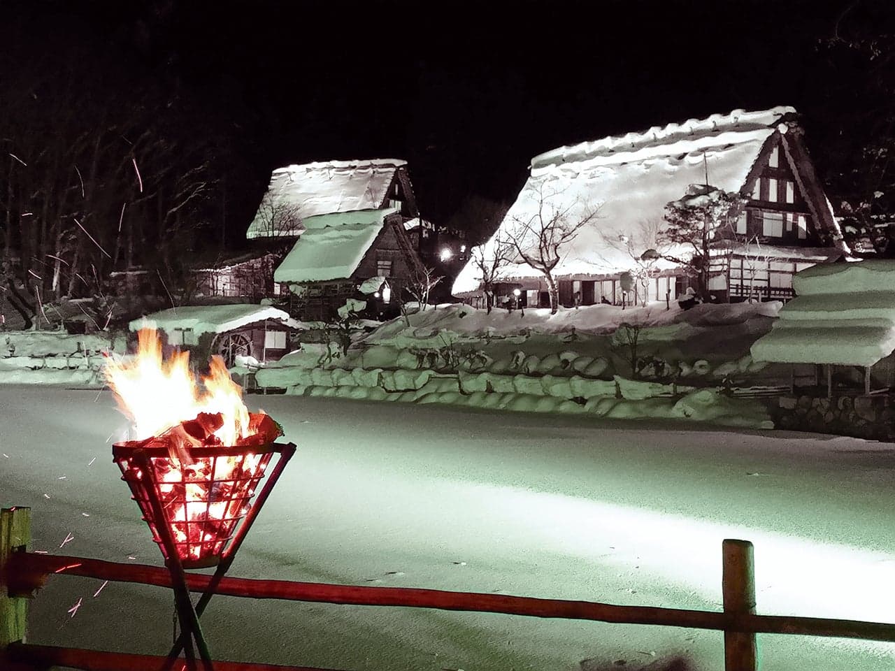 Hida no Sato Winter Light Up