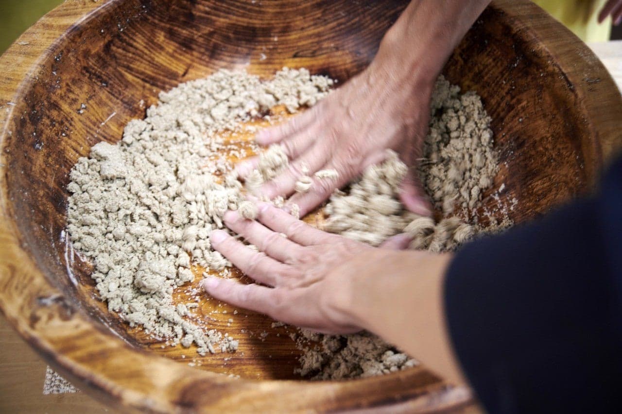 Soba making experience