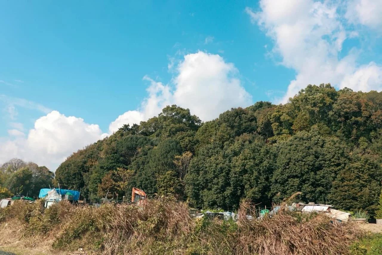 Shin-Kiyama-kofun Tumulus