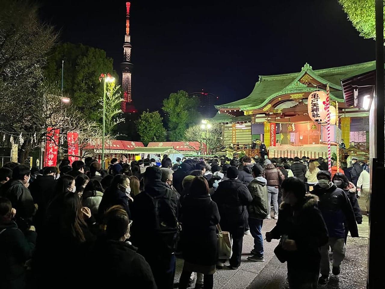 亀戸天神社