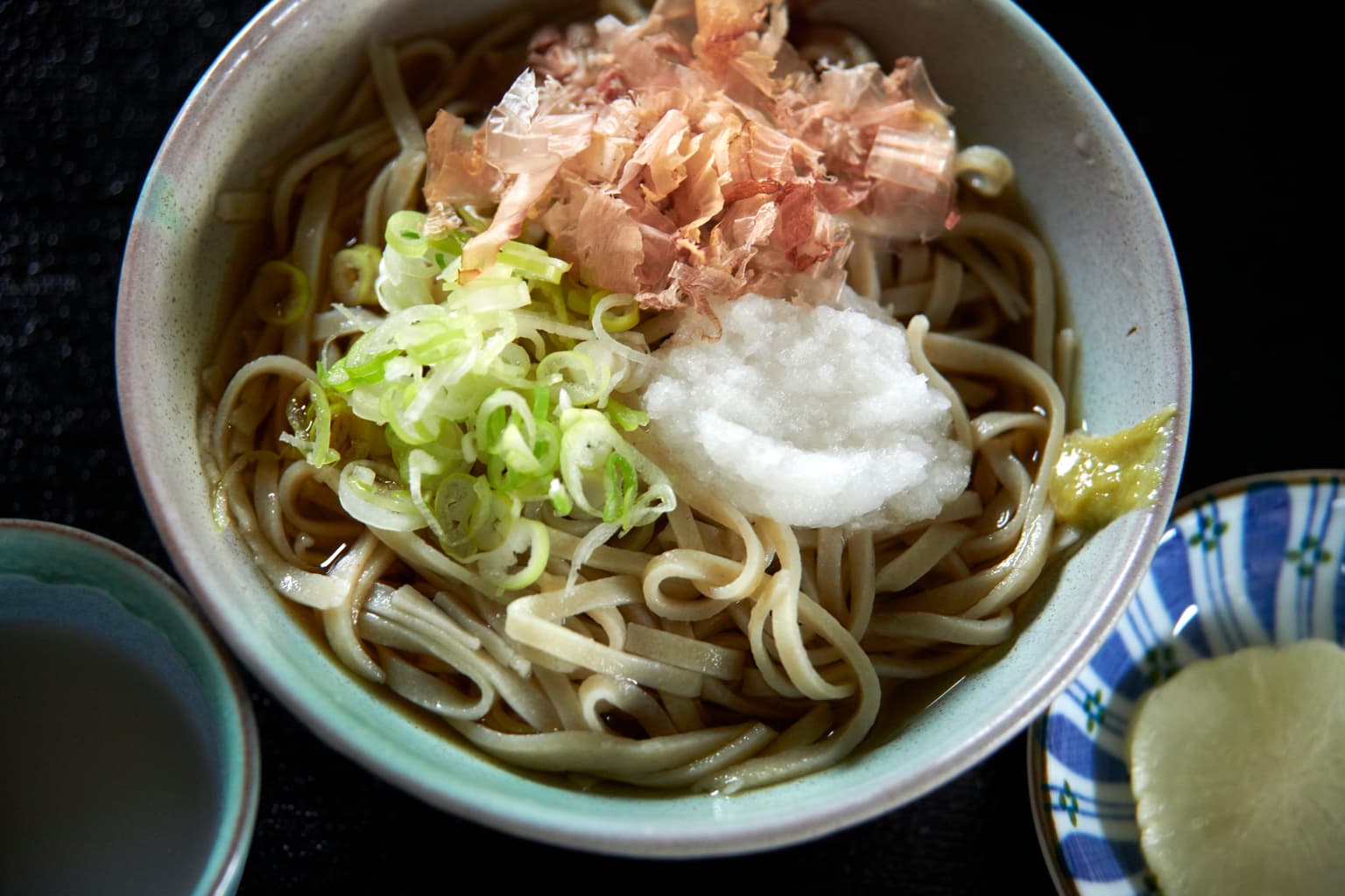 Grated soba of 'Echizen-ryu Teuchi Soba Waterwheel'