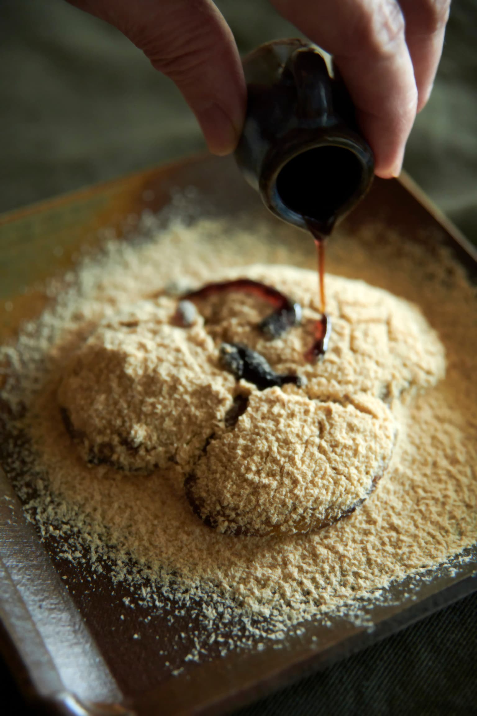 「おもちの母屋」あべかわ餅