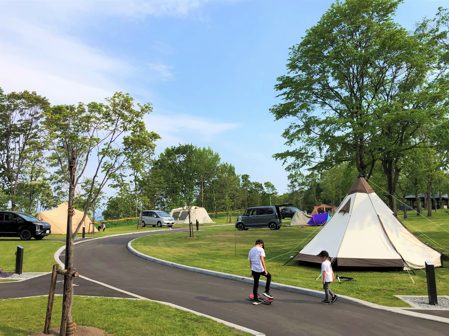 しんとつかわキャンプフィールド