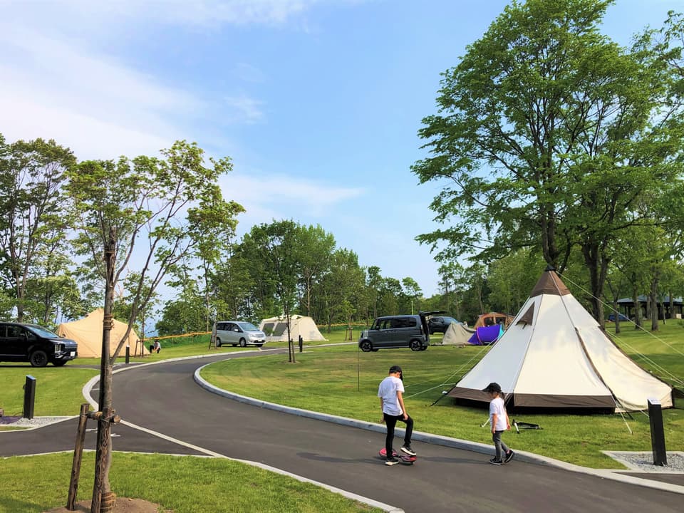 しんとつかわキャンプフィールド