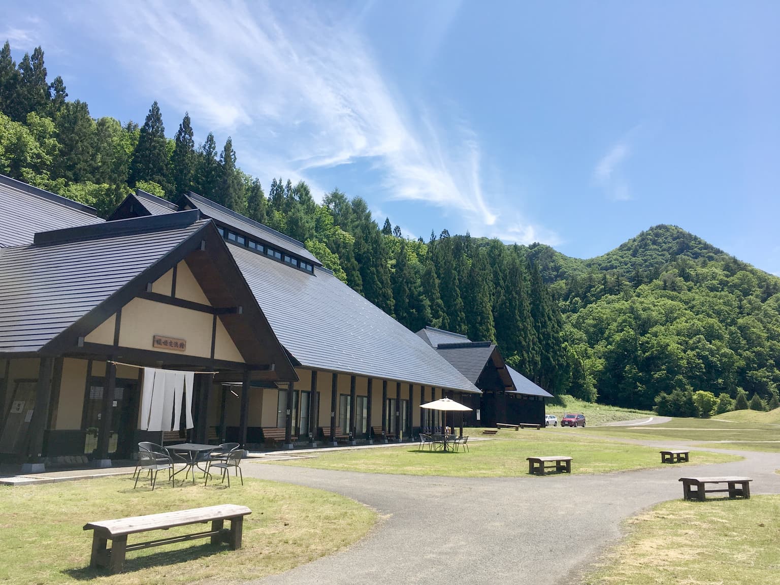 Roadside station exterior