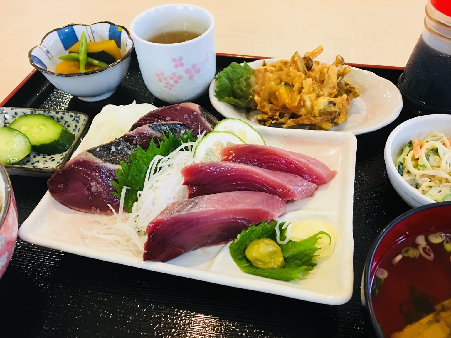 ハーフ＆ハーフ定食