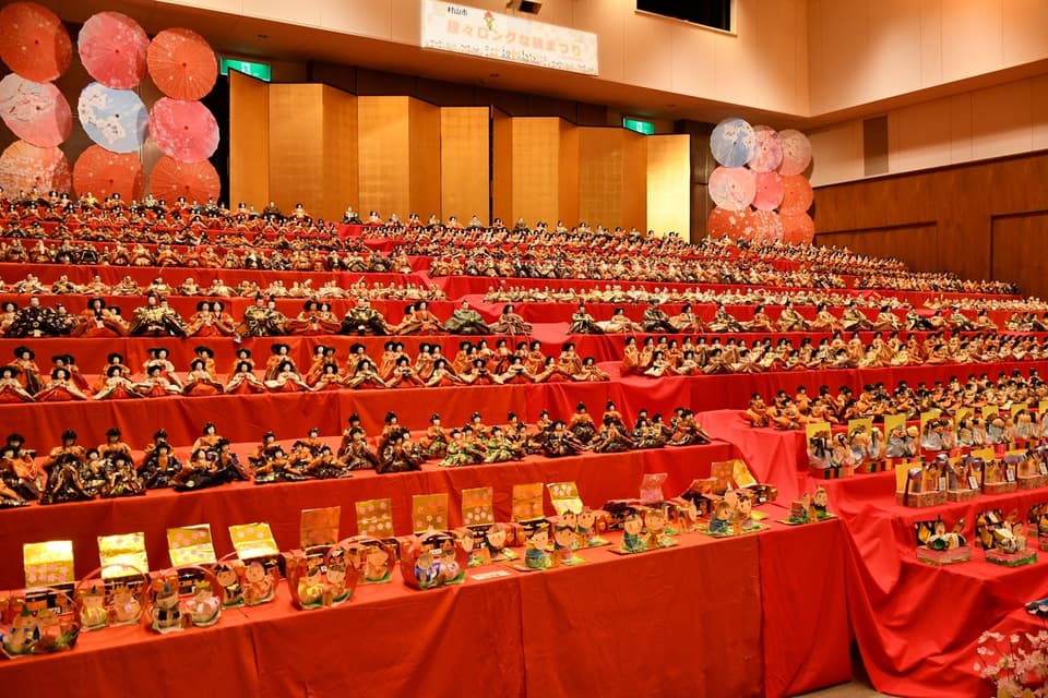 段々ロングなひなまつり