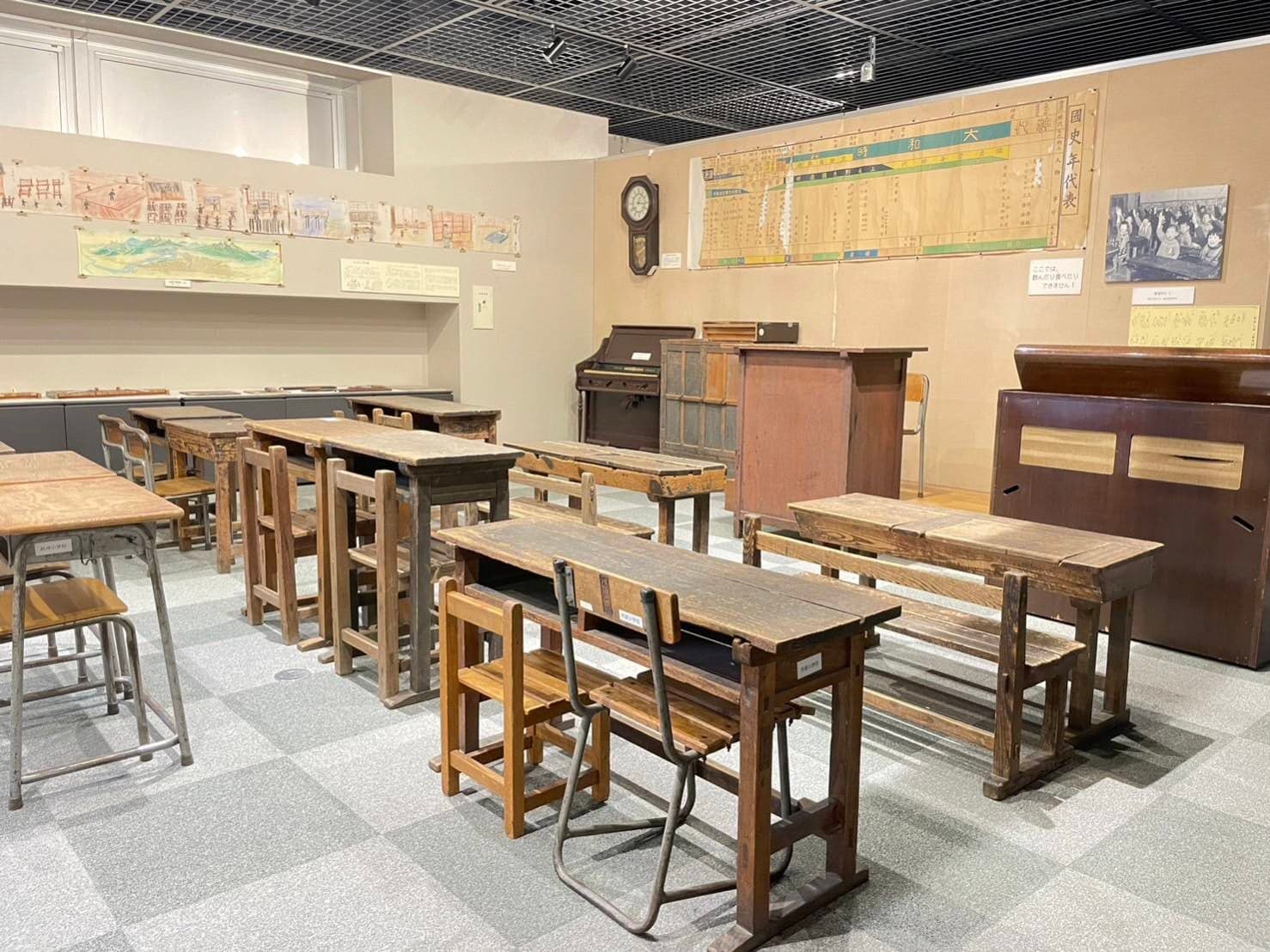 State of Maebashi City Educational Museum Exhibition Room