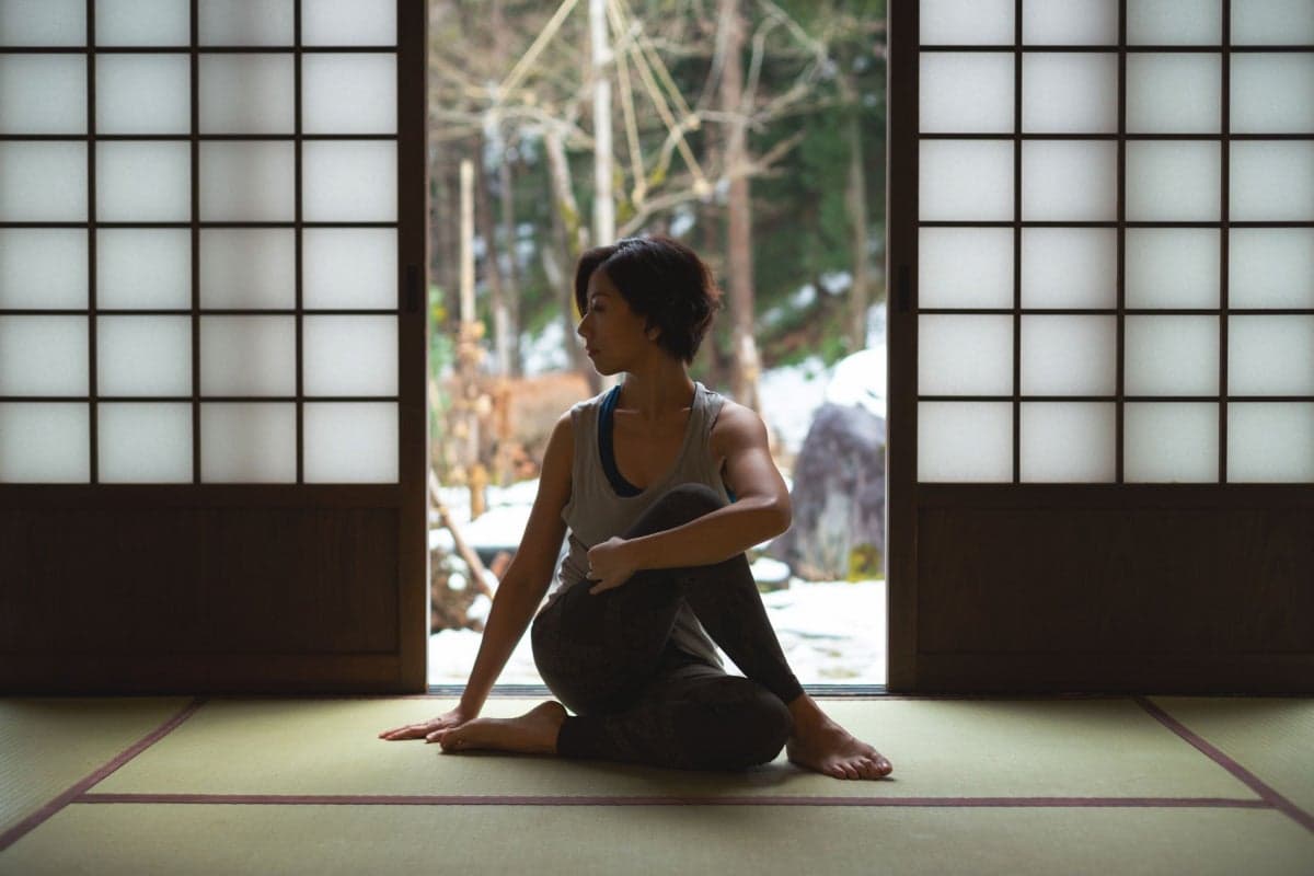 約230年程前の庄屋の館を移築した、ロビー「幽鳥の間」。