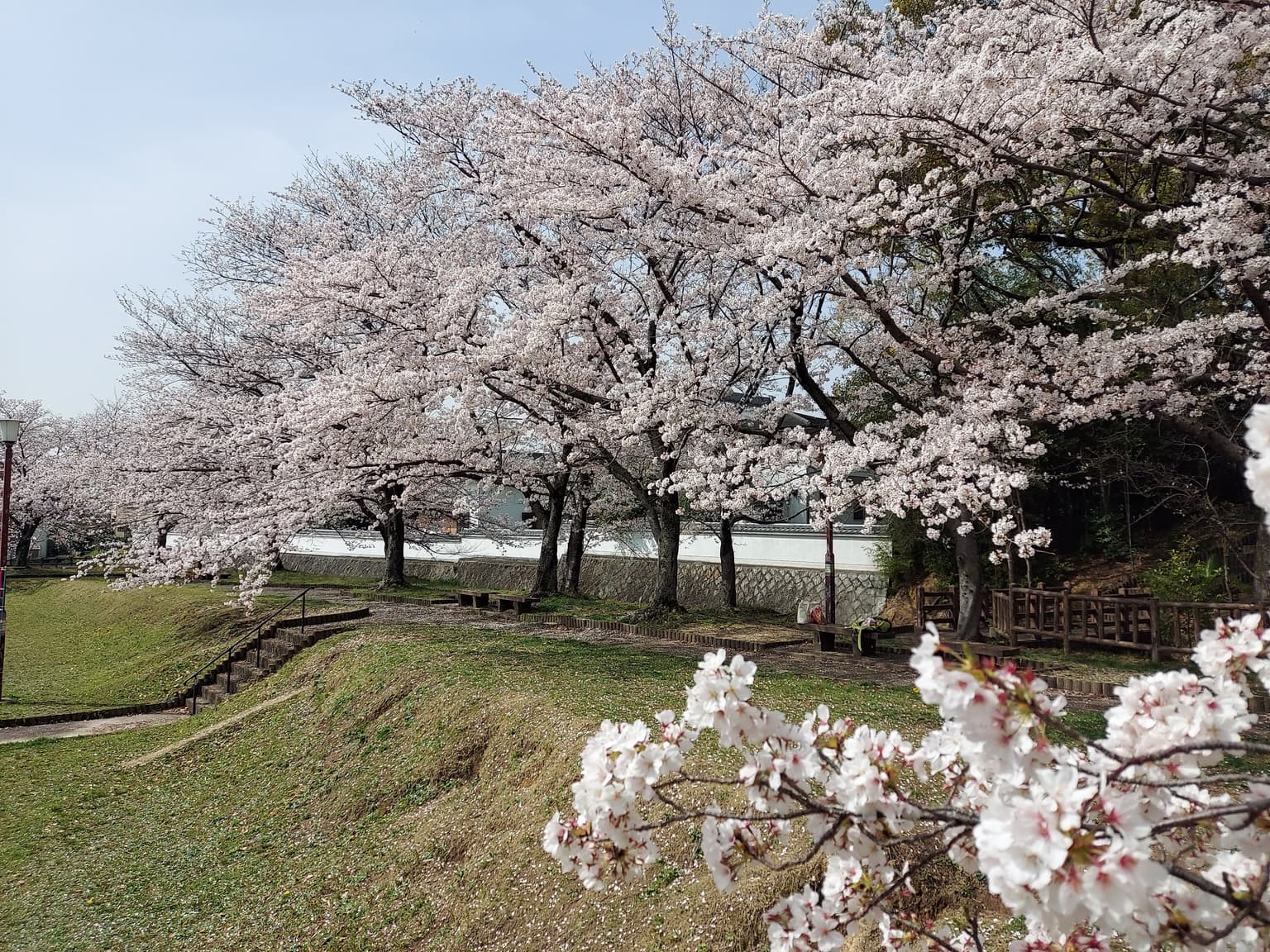 Kutsukake Castle Ruins (Spring)