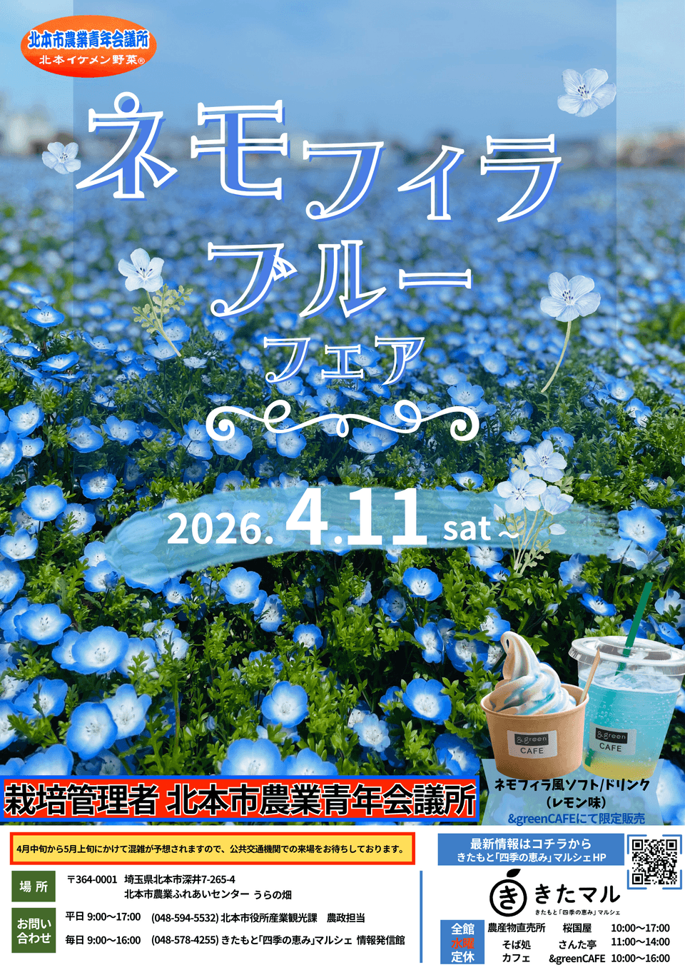 Nemophila Blue Fair 2026 Flyer