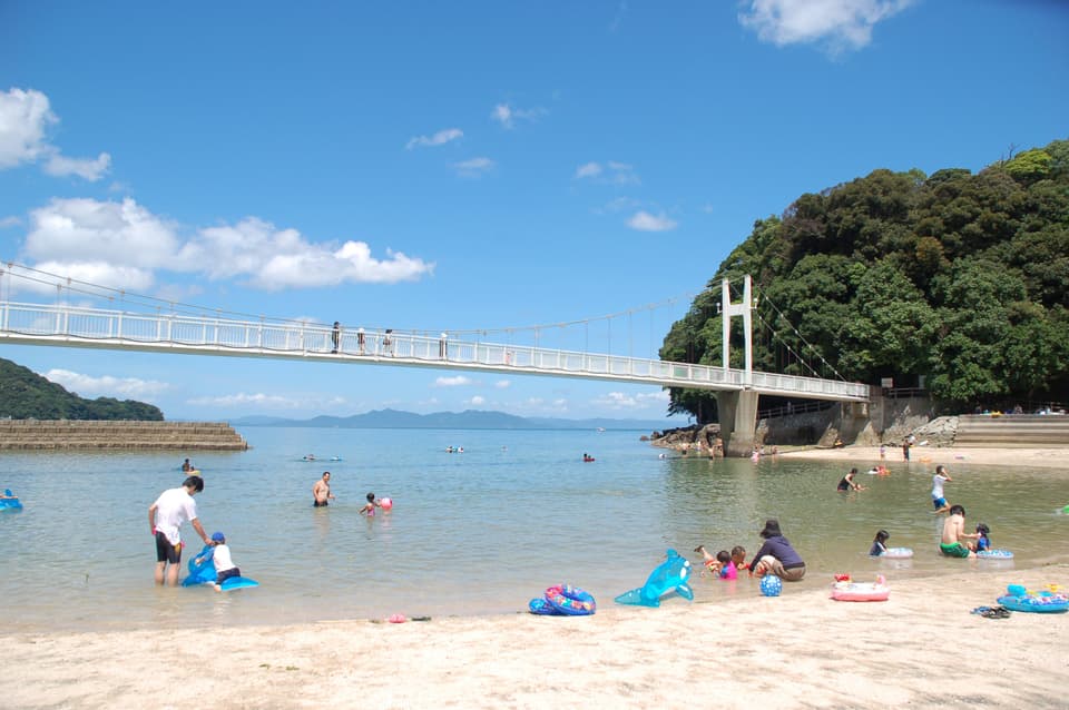 Scenery of Yunoko Beach