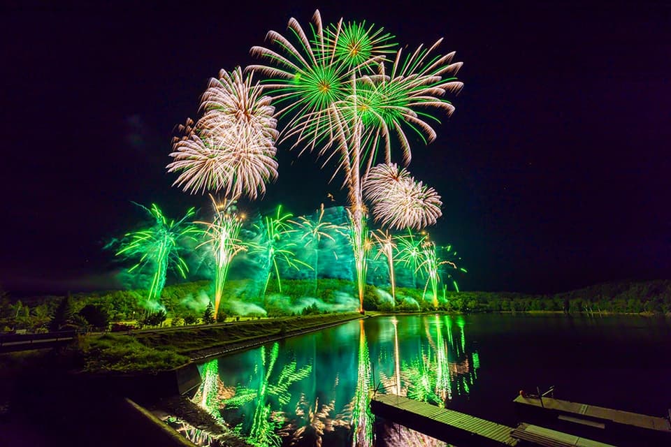 Shirakaba Kogen Fireworks Festival