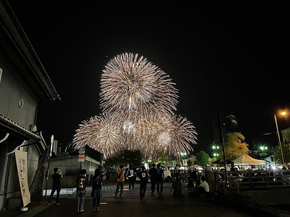 Nanao Port Festival Hokukuni Fireworks Nanao Tournament