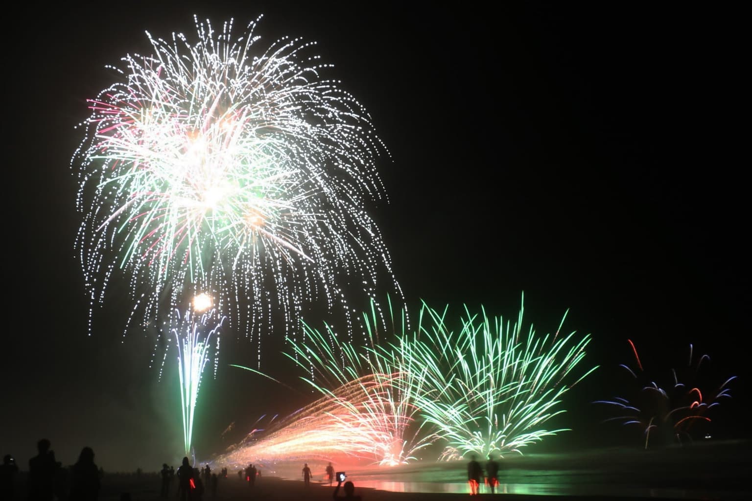 Fireworks with Omishirasato
