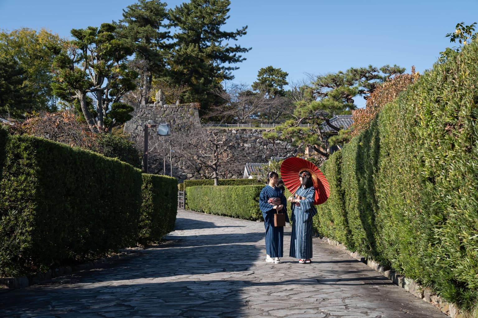 松阪木綿で街歩き