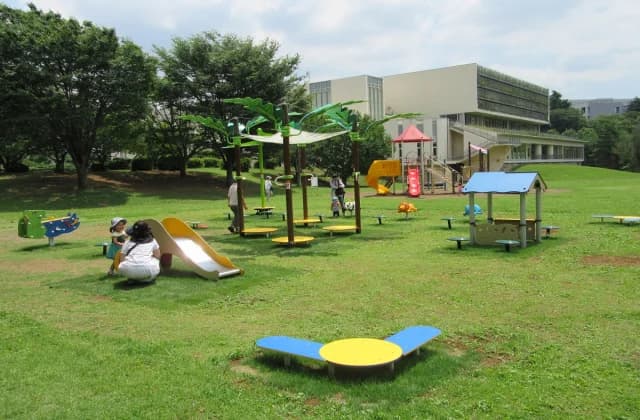 Playground equipment at Wako Jurin Park