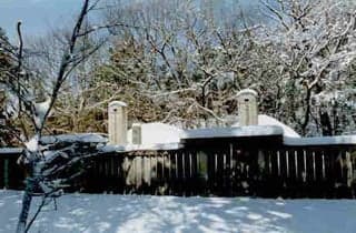 The three mountains of snow