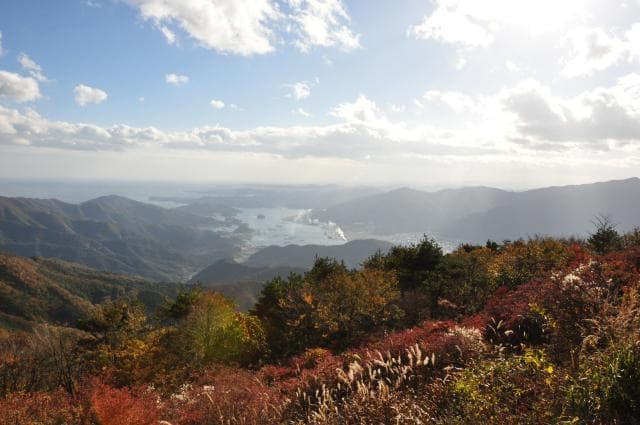 View from the top of the mountain (November)
