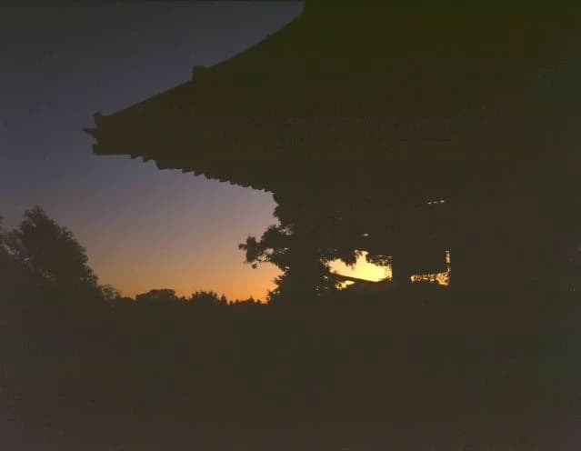 長楽寺の晩鐘