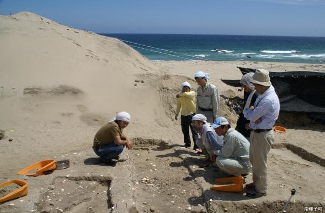 一陣長崎鼻貝塚遺跡