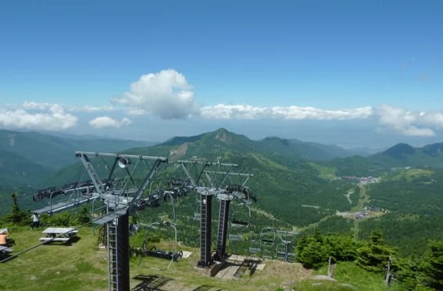 Landscape from the top of Mt. Yokote