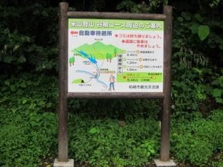 谷根登山口の周辺案内。