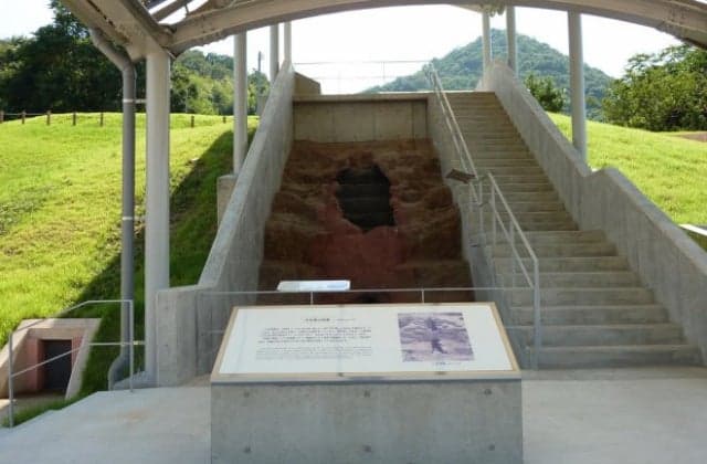 The ruins of the Muneyoshi tile kiln
