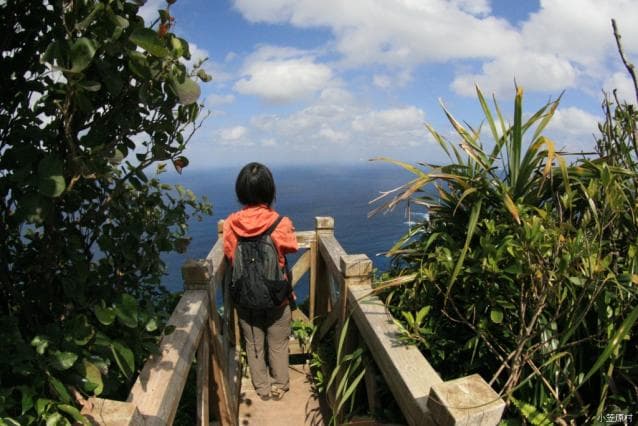 The summit of breast mountain