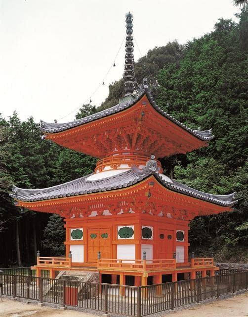 Tahoto pagoda of Okuyama-dera Temple