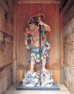 The statue of Nio in Zuishoan