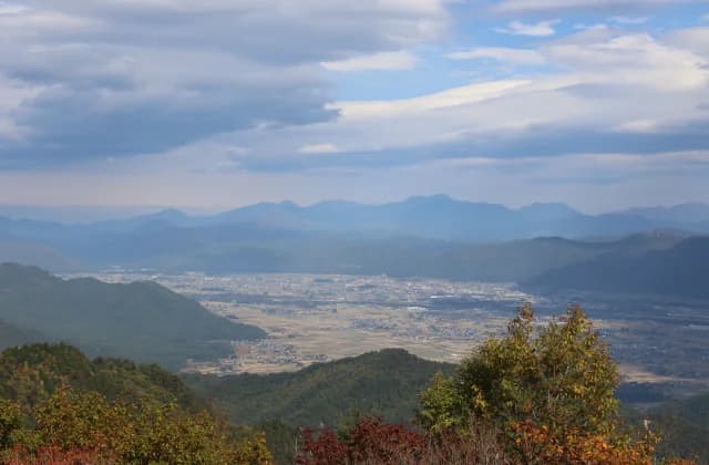 View from the summit of Mt.