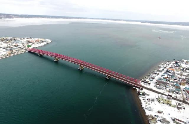 Lake Akkeshi in winter