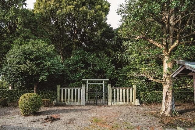 The grave of Queen Takako