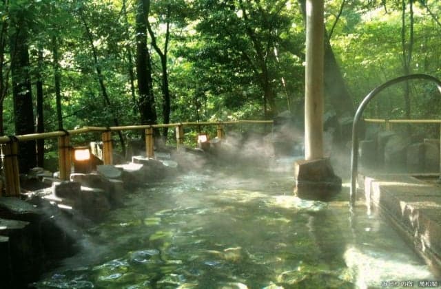 Midori no Yado Manmatsukaku open-air bath