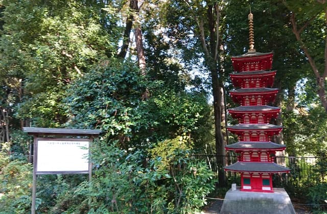 Model of Nanae tower