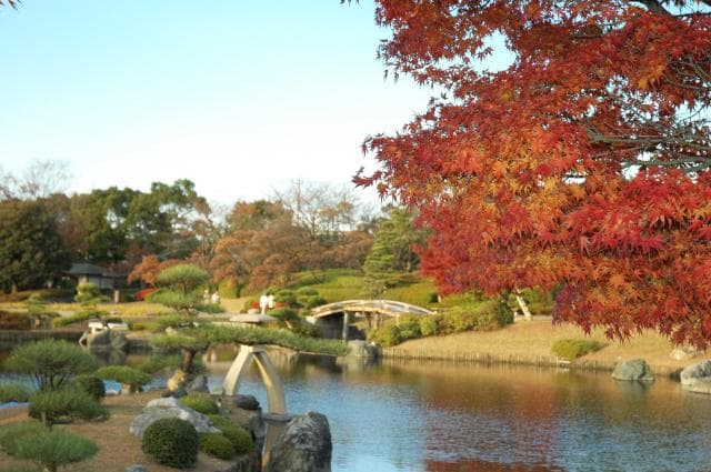 Hanada-en Garden (the autumn leaves)