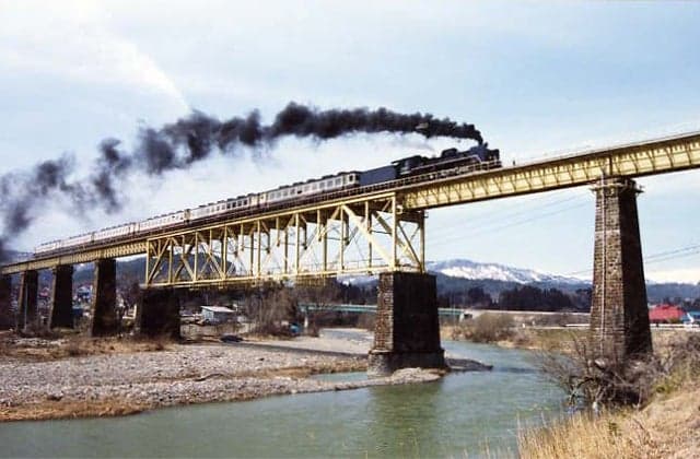 Ichino Togawa Railway Bridge