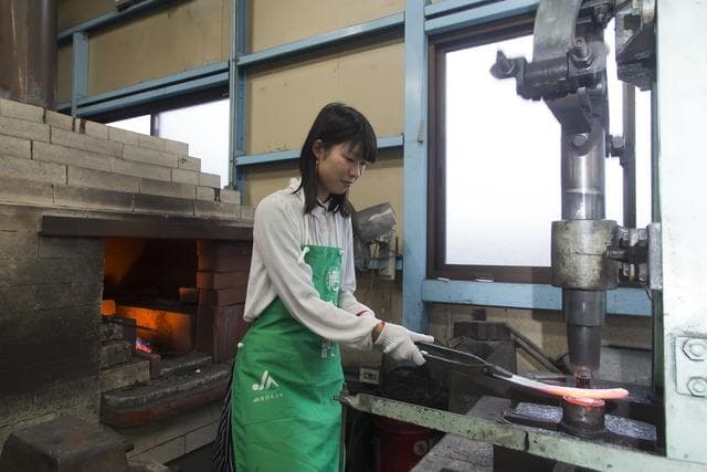 刃物づくり体験