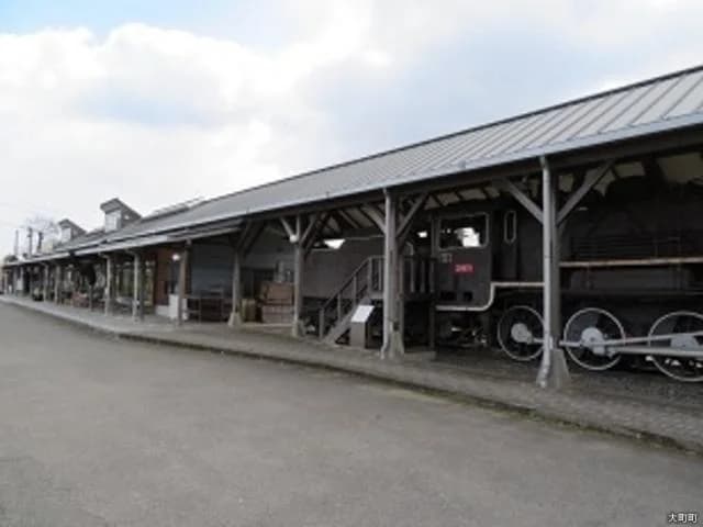 Omachi Information Plaza Steam Locomotive