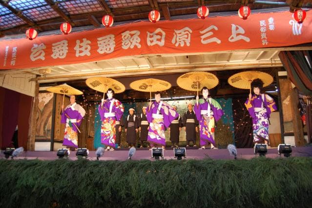 Kabuki stage in Kami Miharada