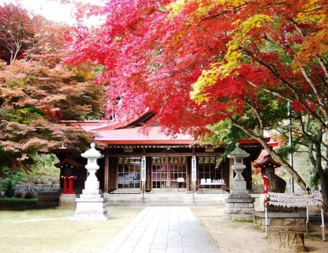 霊山神社 秋